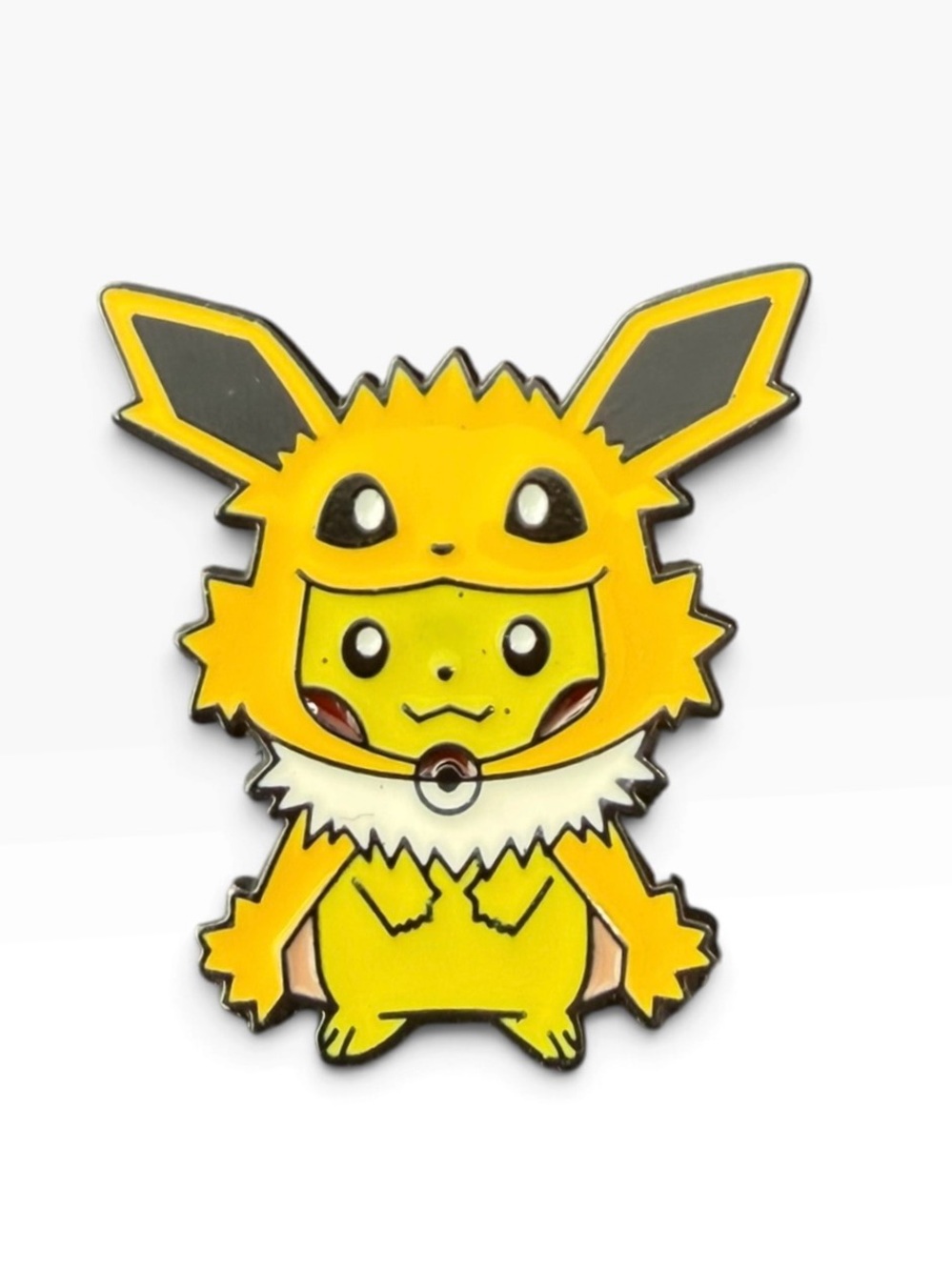 Pokemon Pikachu x Jolteon Enamel Pin